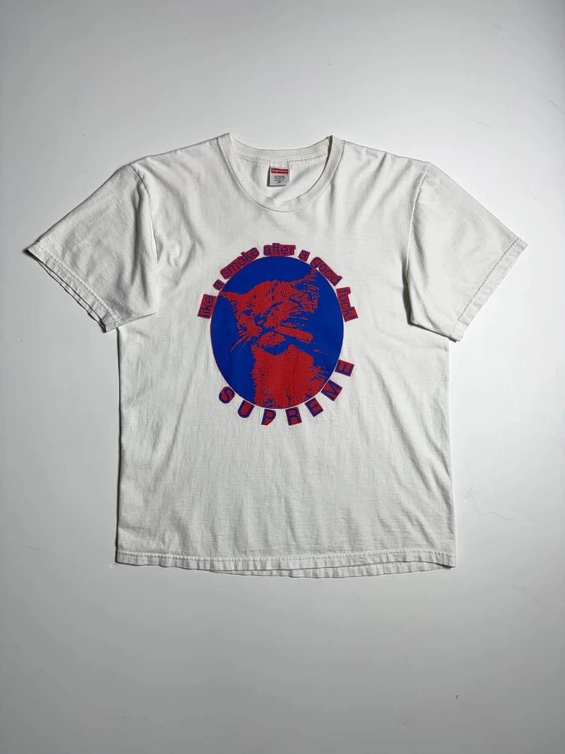 슈프림 Supreme 스모크 캣 반팔 티셔츠 R1501 상품이미지1