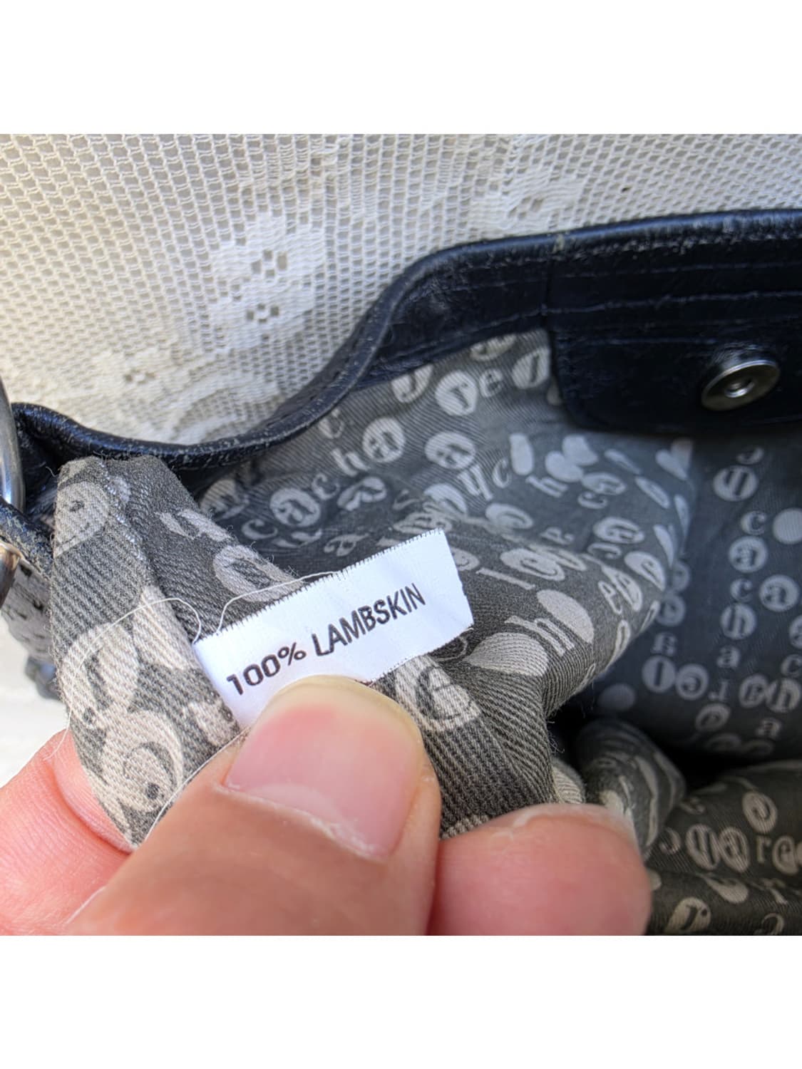 까샤렐 양가죽 숄더백 상품이미지7