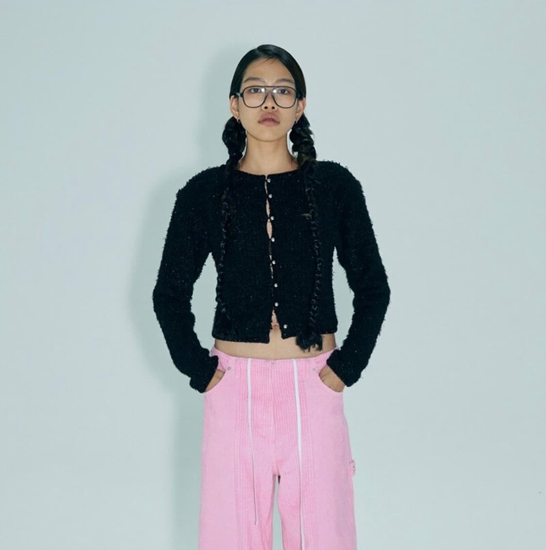 김미더영 트위드 가디건 상품이미지2