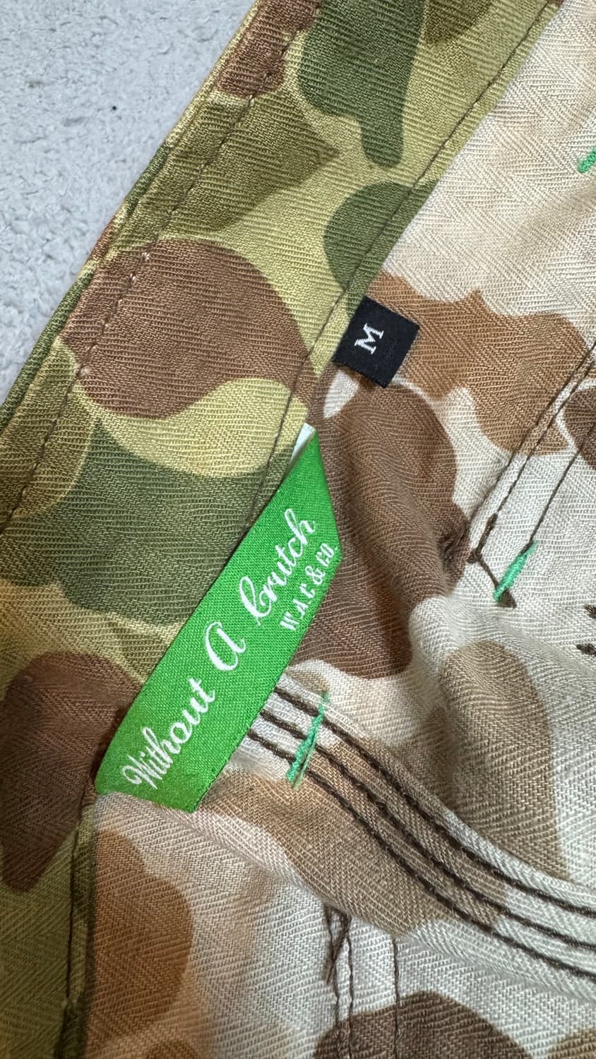 wac&co 덕카모 팬츠 M 상품이미지4