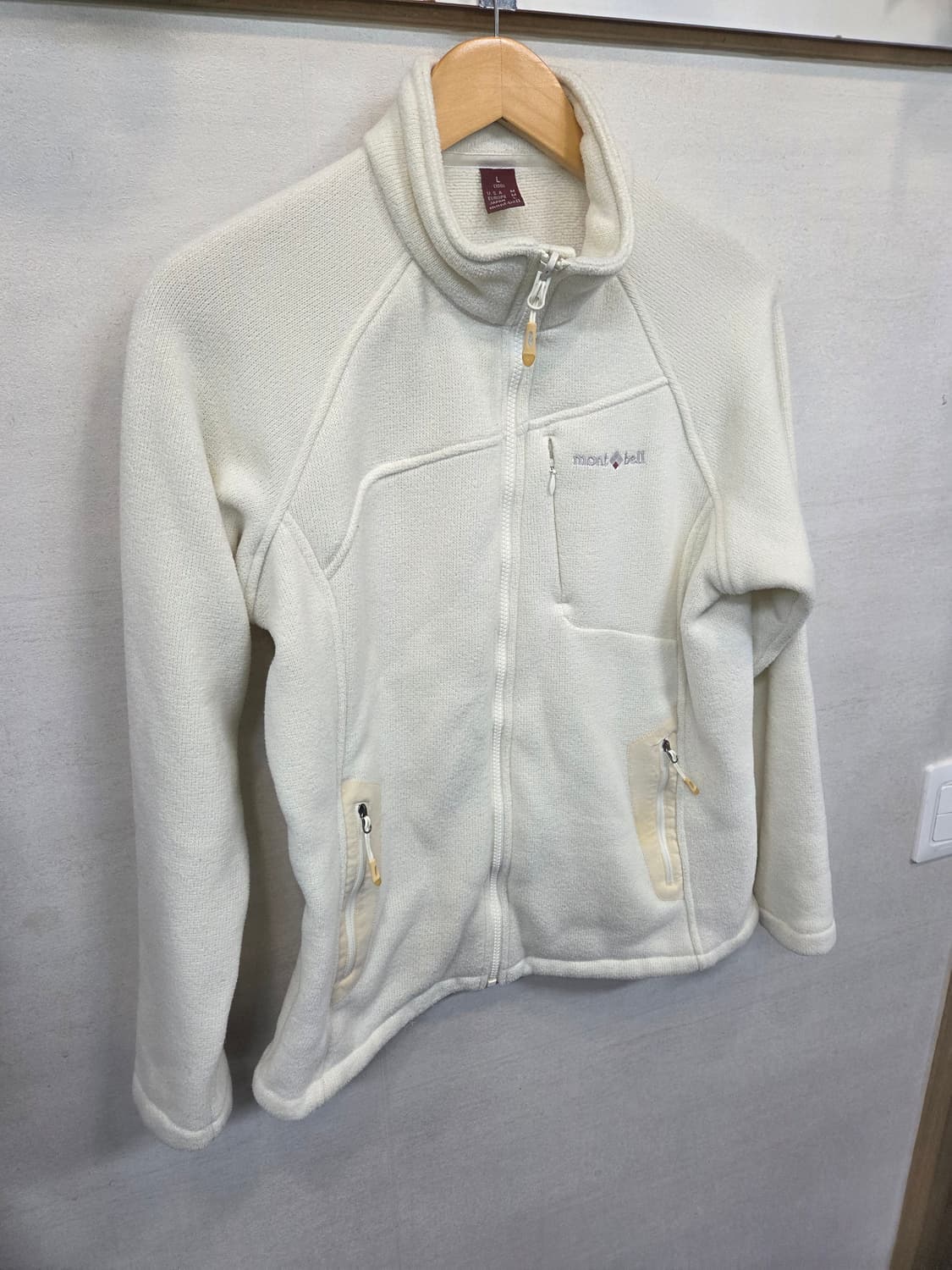 몽벨 폴라텍 플리스 집업 자켓 L 상품이미지5