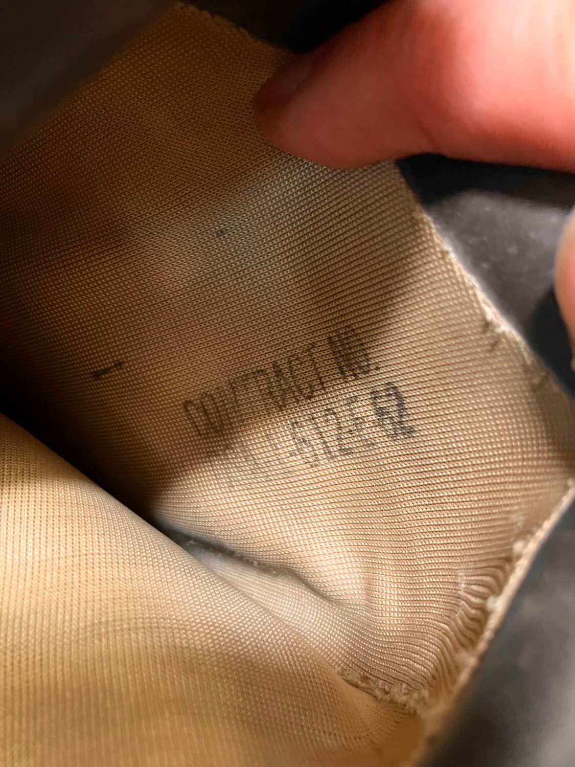 60-70s USFK 보급용 YZY 버니부츠 블랙 12R (285-90) 상품이미지9