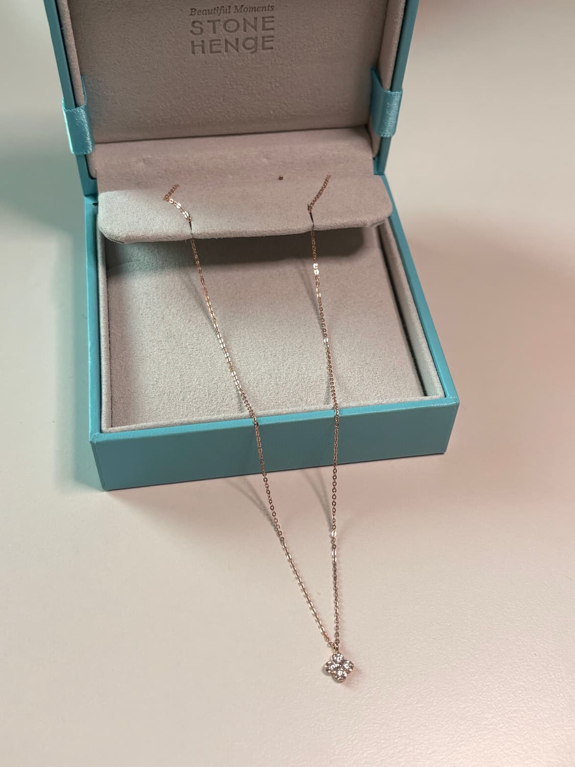 (새상품) 스톤헨지 Posy 14k 목걸이 박스포함 상품이미지2