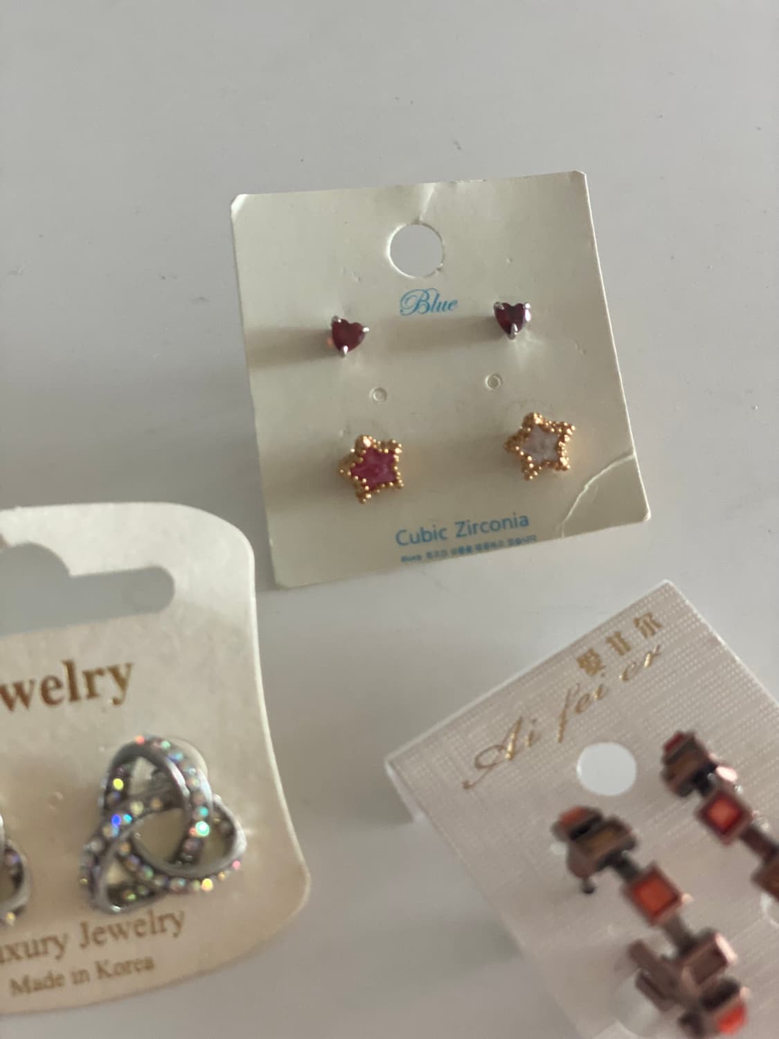 새상품 귀걸이 3종세트 상품이미지2