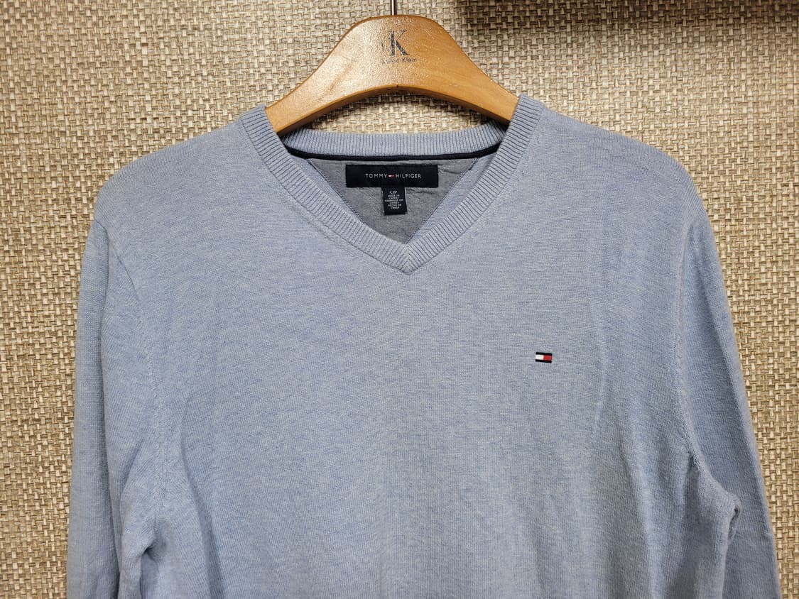 S 95사이즈 타미힐피거 브이넥 니트 상품이미지2
