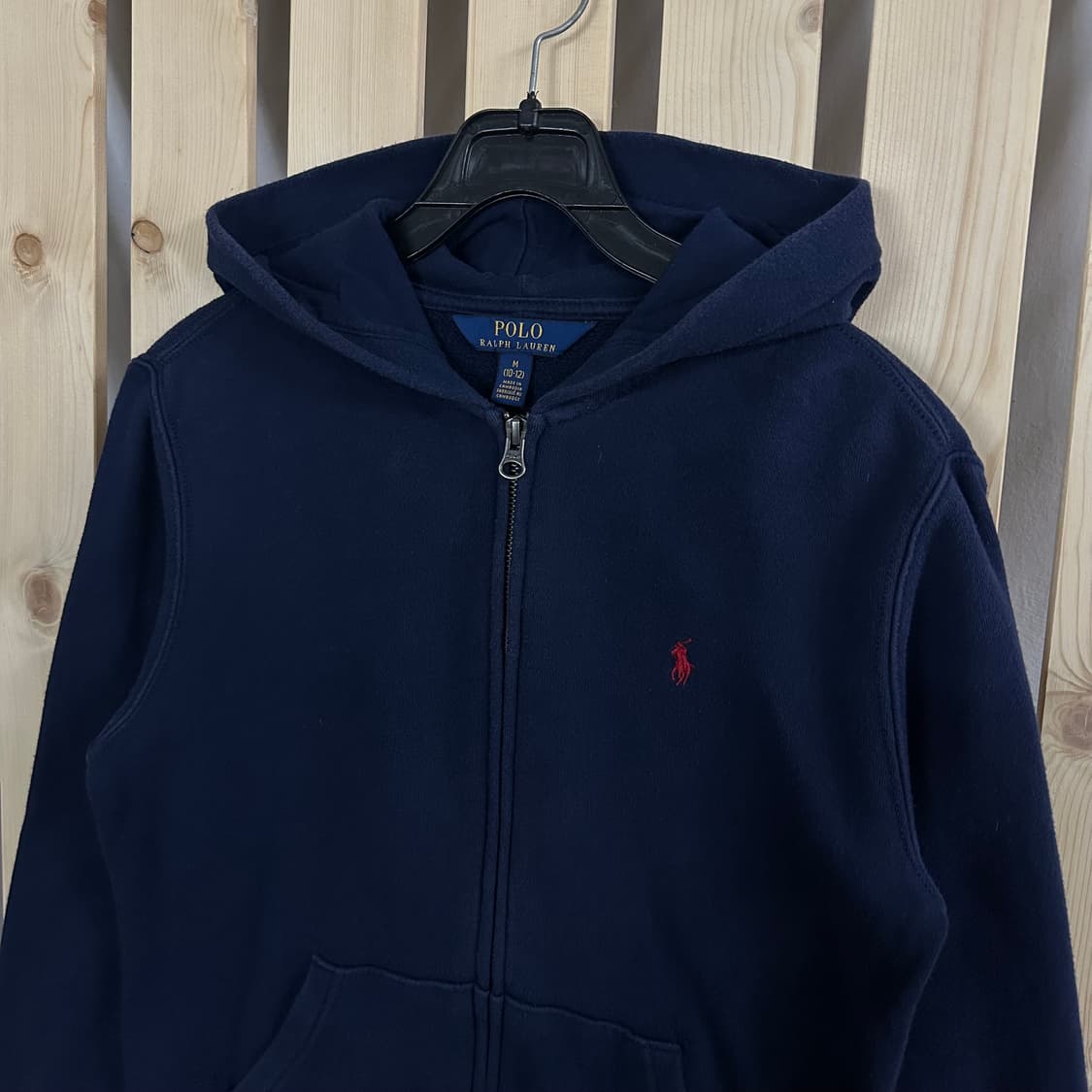 (S) 폴로 랄프로렌 네이비 후드집업 상품이미지4