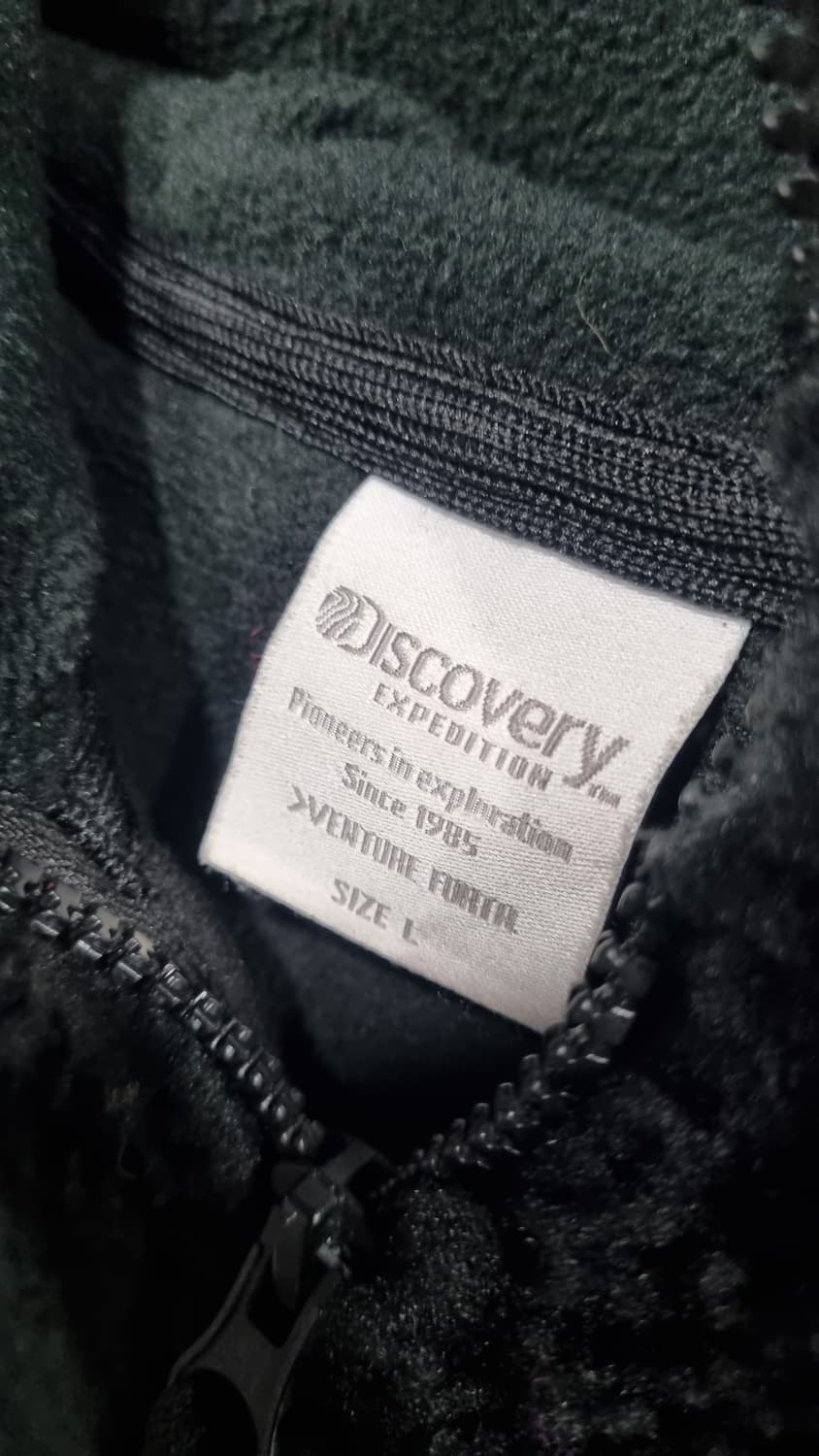 디스커버리 후리스 후드집업 L(가슴단면55) 사용감10/7 상품이미지5