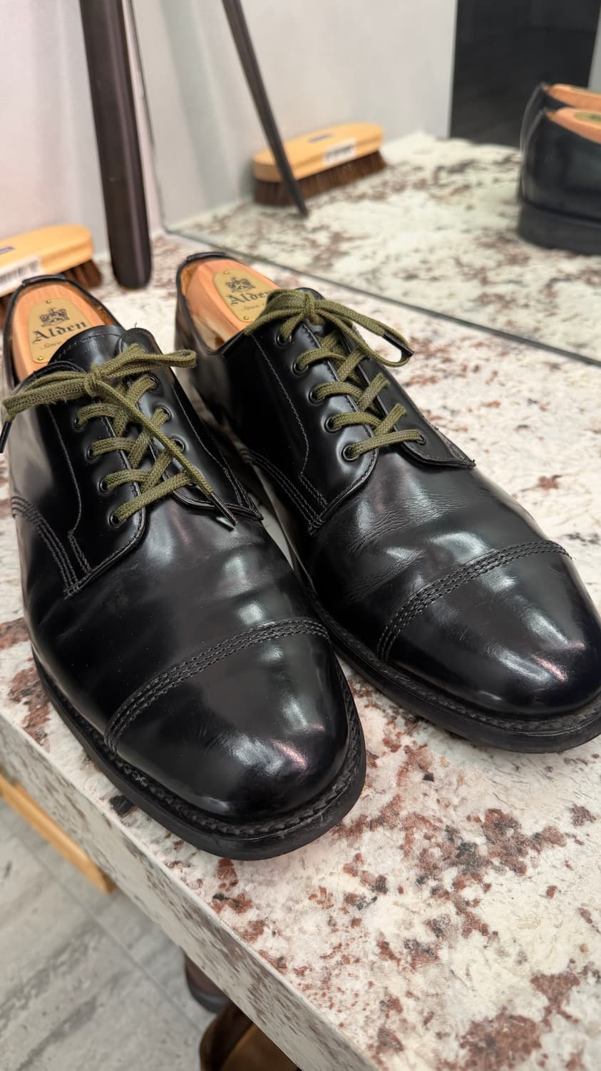 샌더스 밀리터리 캡토 더비 1128B / 290 (US11,UK10) 상품이미지1