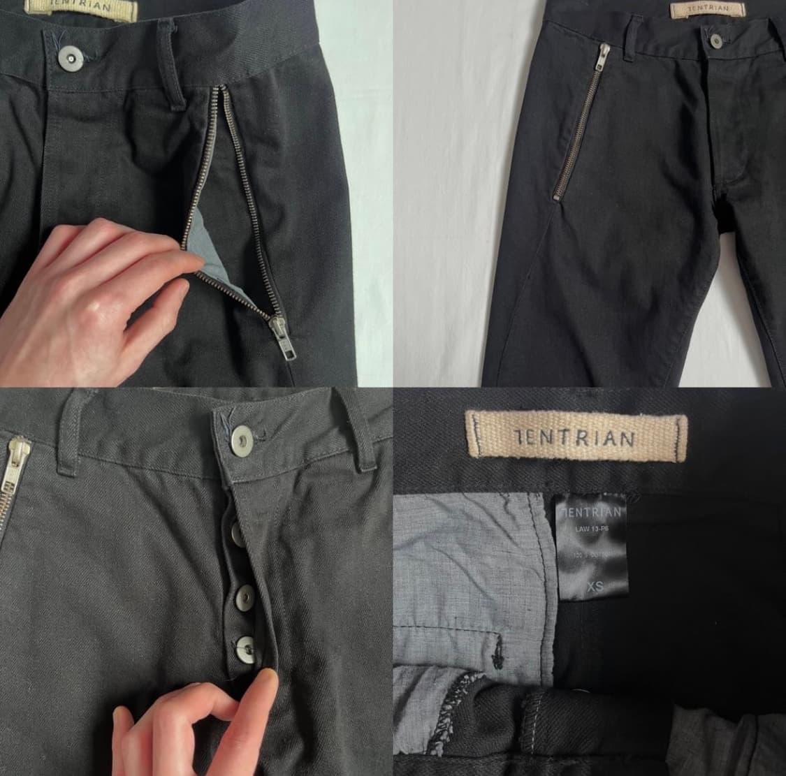 Lentrian j 커브드 팬츠 상품이미지5