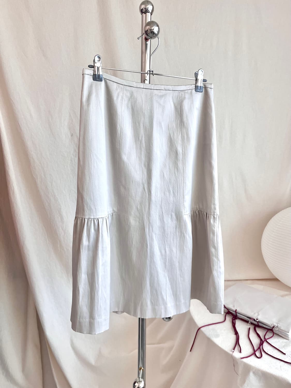 Pearly Midi Skirt 상품이미지4