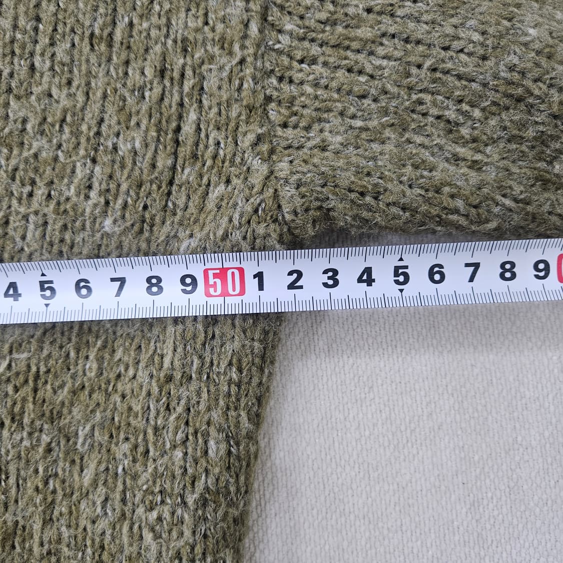 실측확인 빈티지 케이블 니트 0303Y 상품이미지3
