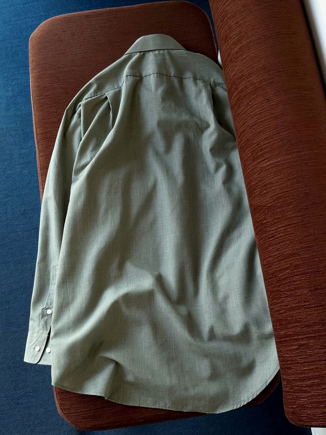 High gauge light poly L/S dress shirt 상품이미지5