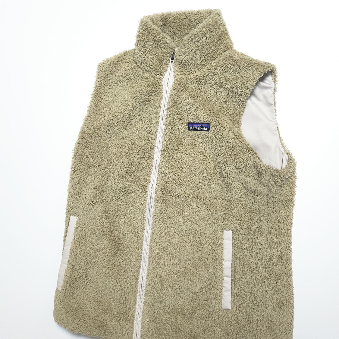 파타고니아 우먼 로스 가토스 플리스 베스트 엘캡카키 상품이미지3