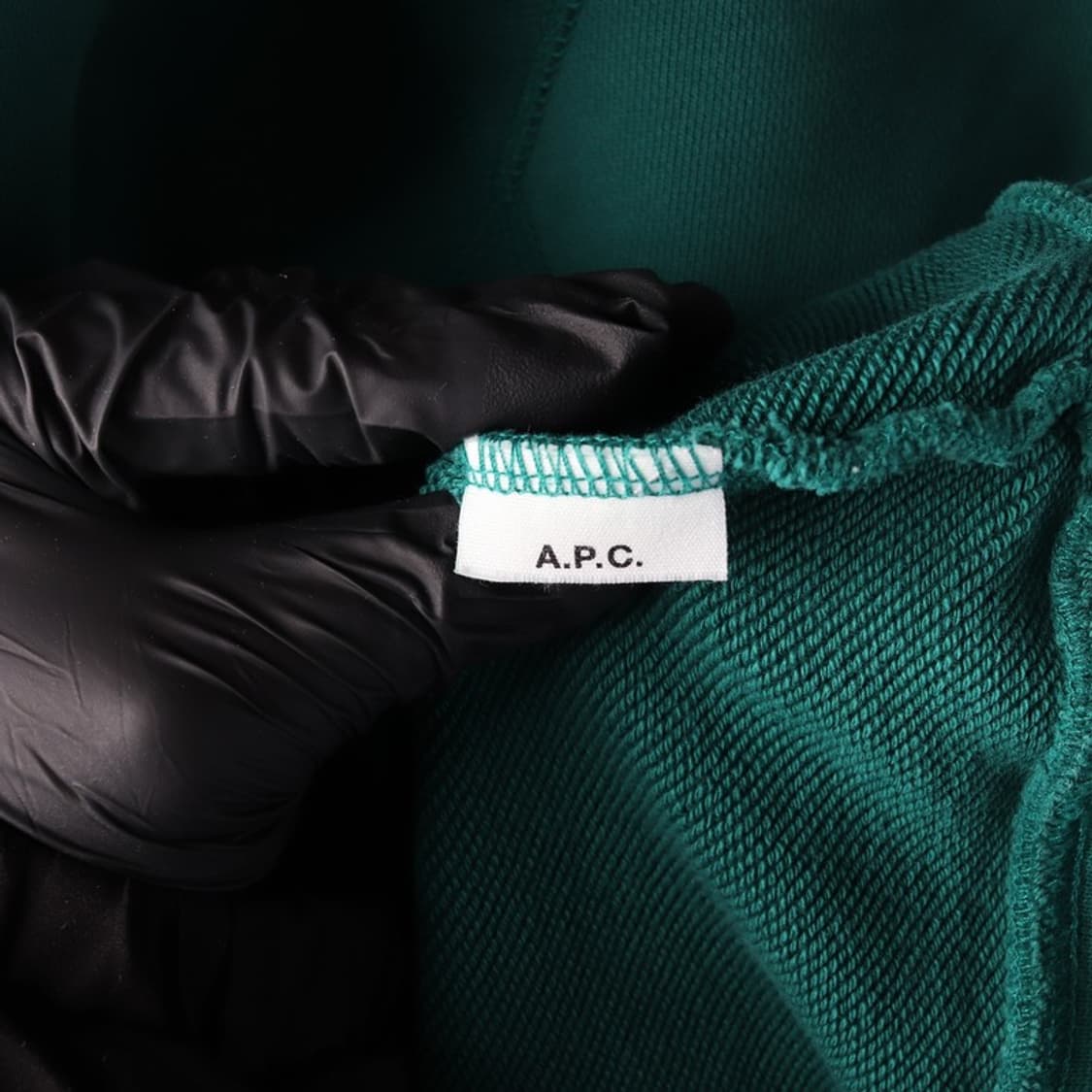 A.P.C. Rue Madame Paris 소매 자수 로고 맨투맨 S 상품이미지6