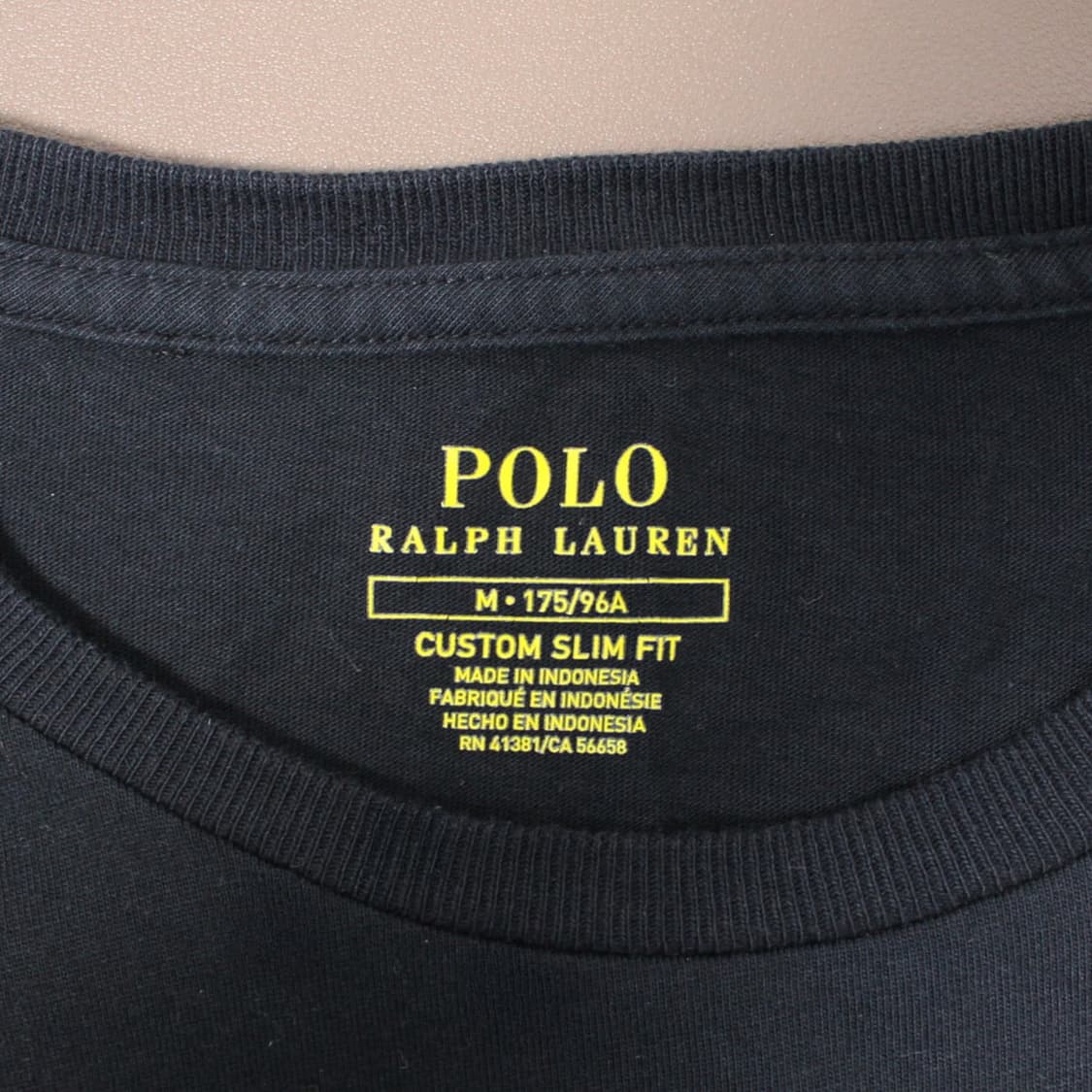 Polo 폴로 랄프로렌 블랙 라운드 롱슬리브 상품이미지3