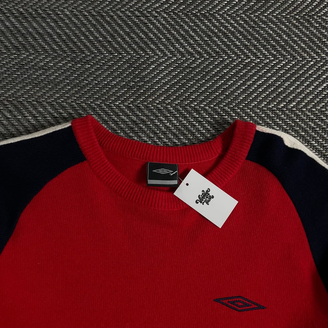 00s 엄브로 잉글랜드 국대 레트로 니트 집업o 2983 상품이미지4