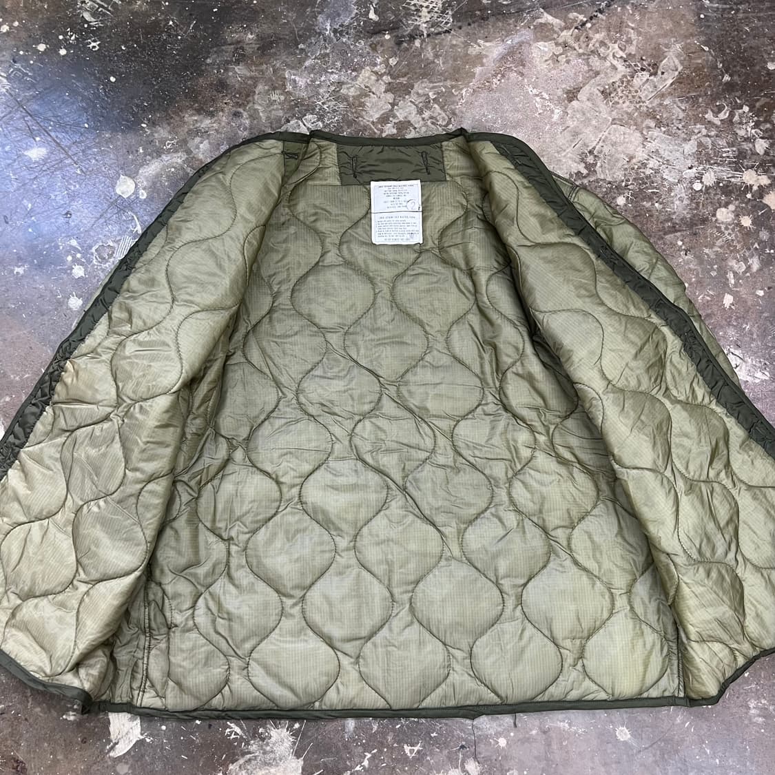 M) OG 데드스탁 m-65 피쉬테일 파카 내피 개파카 내피 상품이미지3