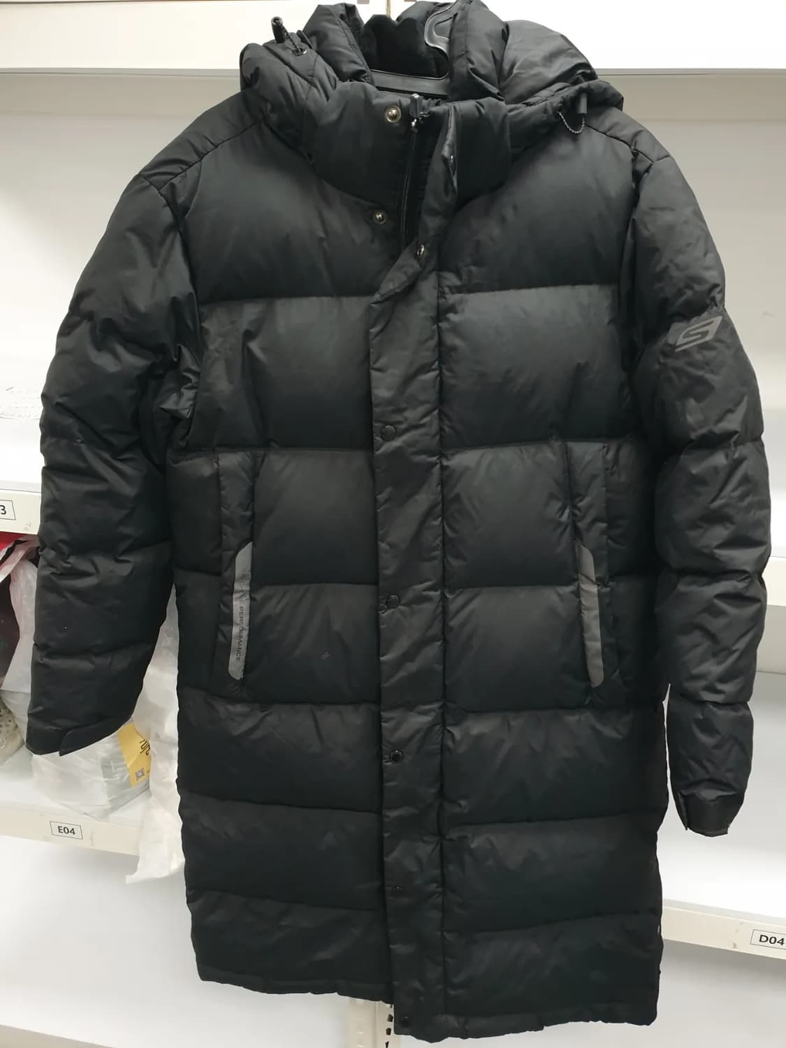 스케쳐스 95사이즈 롱패딩 팝니다 오리털 상품이미지1