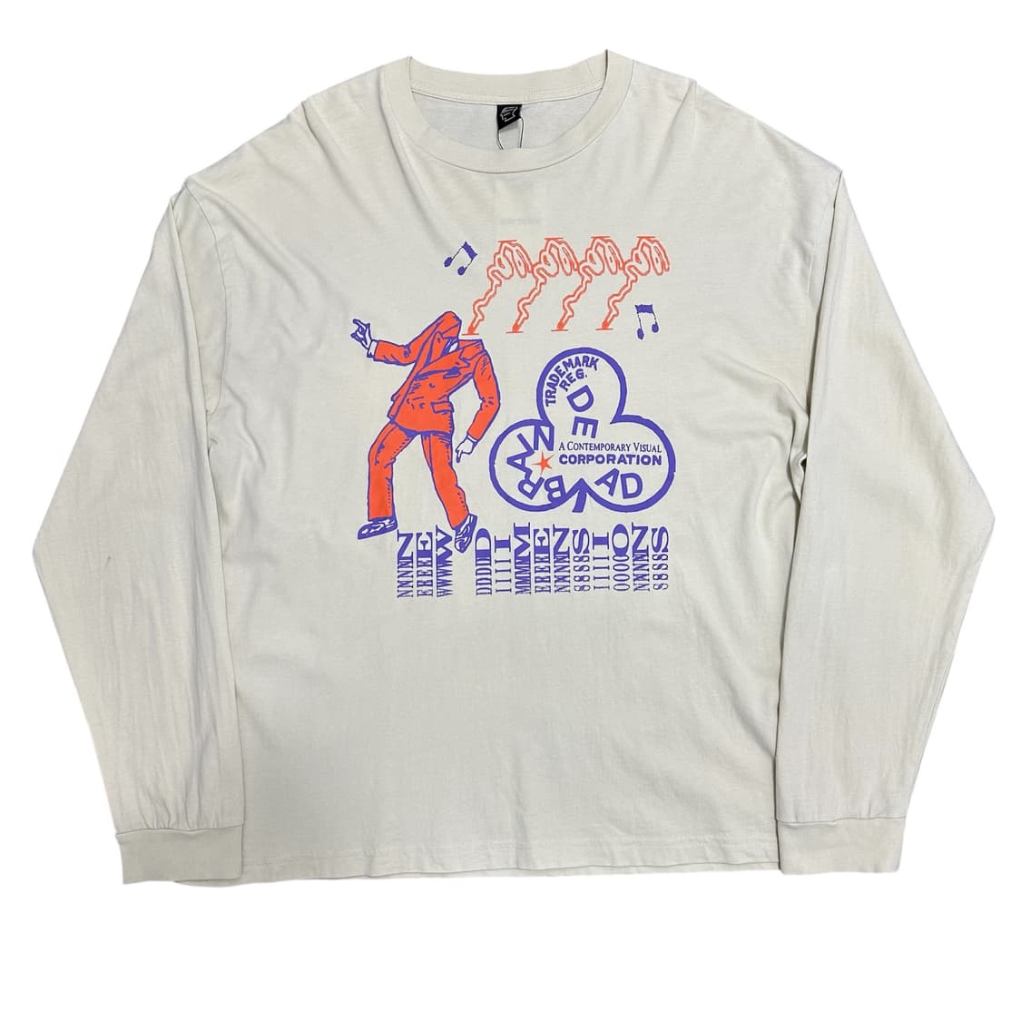  BRAIN DEAD 그래픽 롱슬리브 티셔츠 상품이미지1
