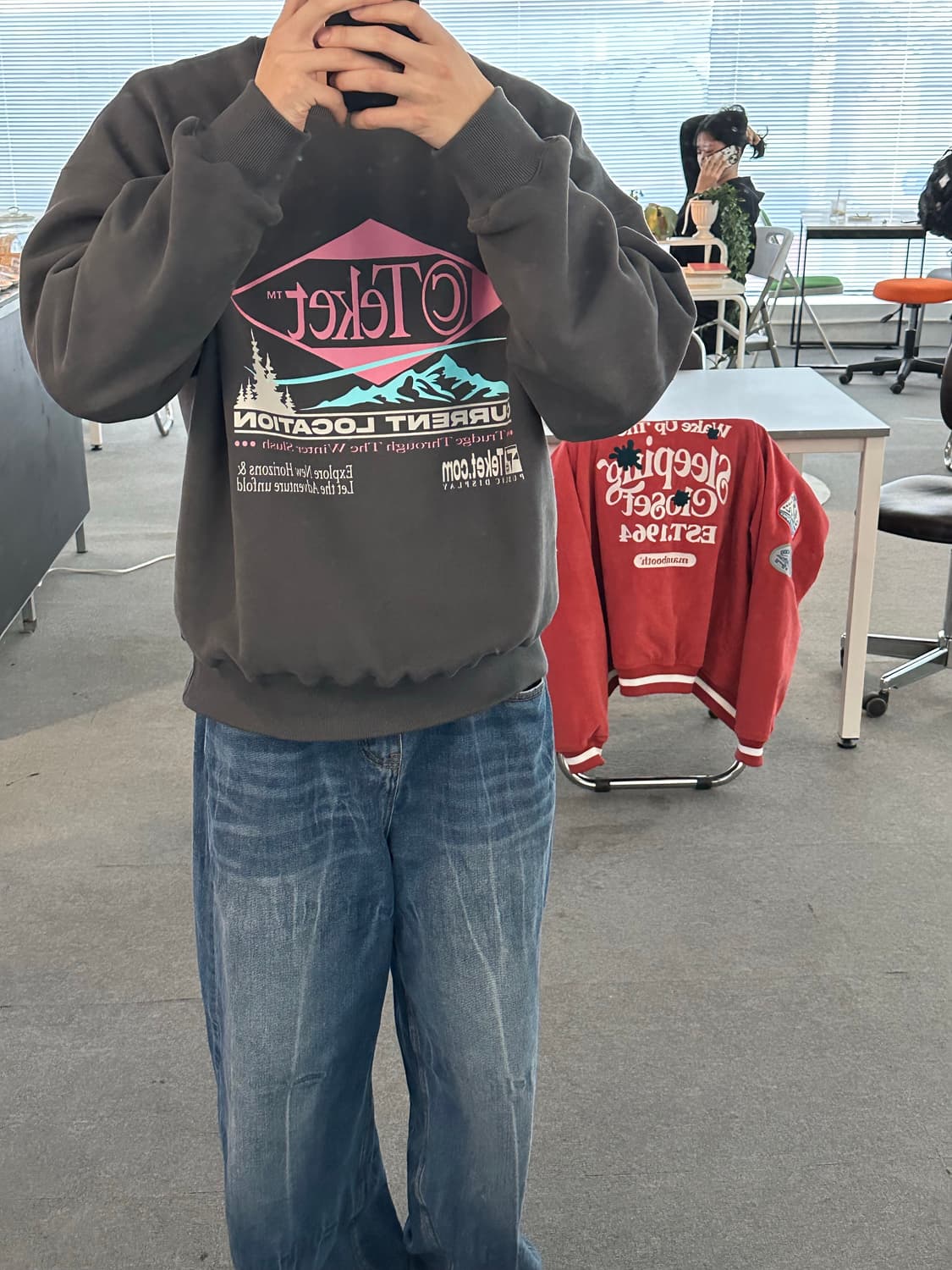 테켓 맨투맨 상품이미지1