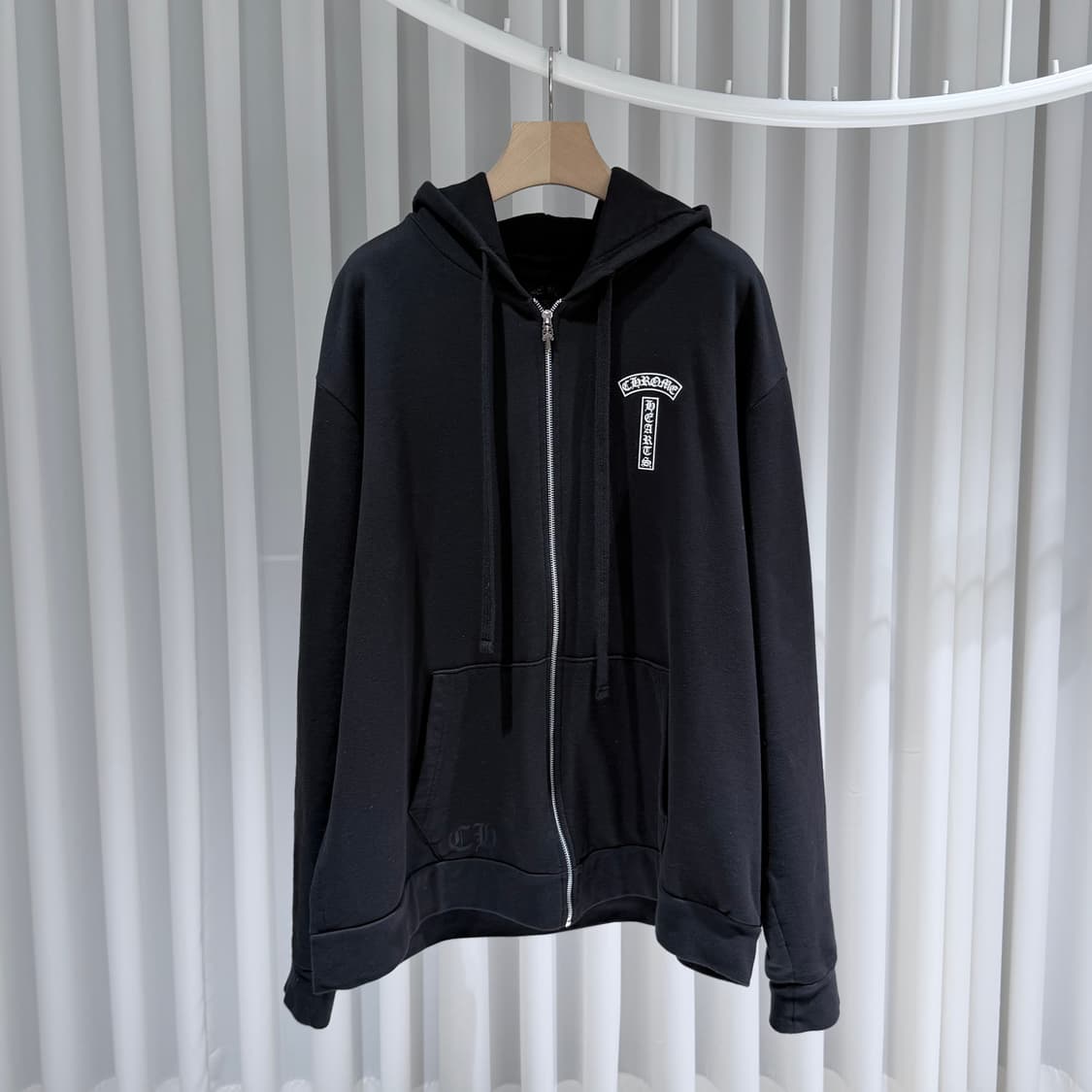 (A+/XXL) / 크롬하츠 USA 아치 로고 프린트 후드집업 상품이미지1