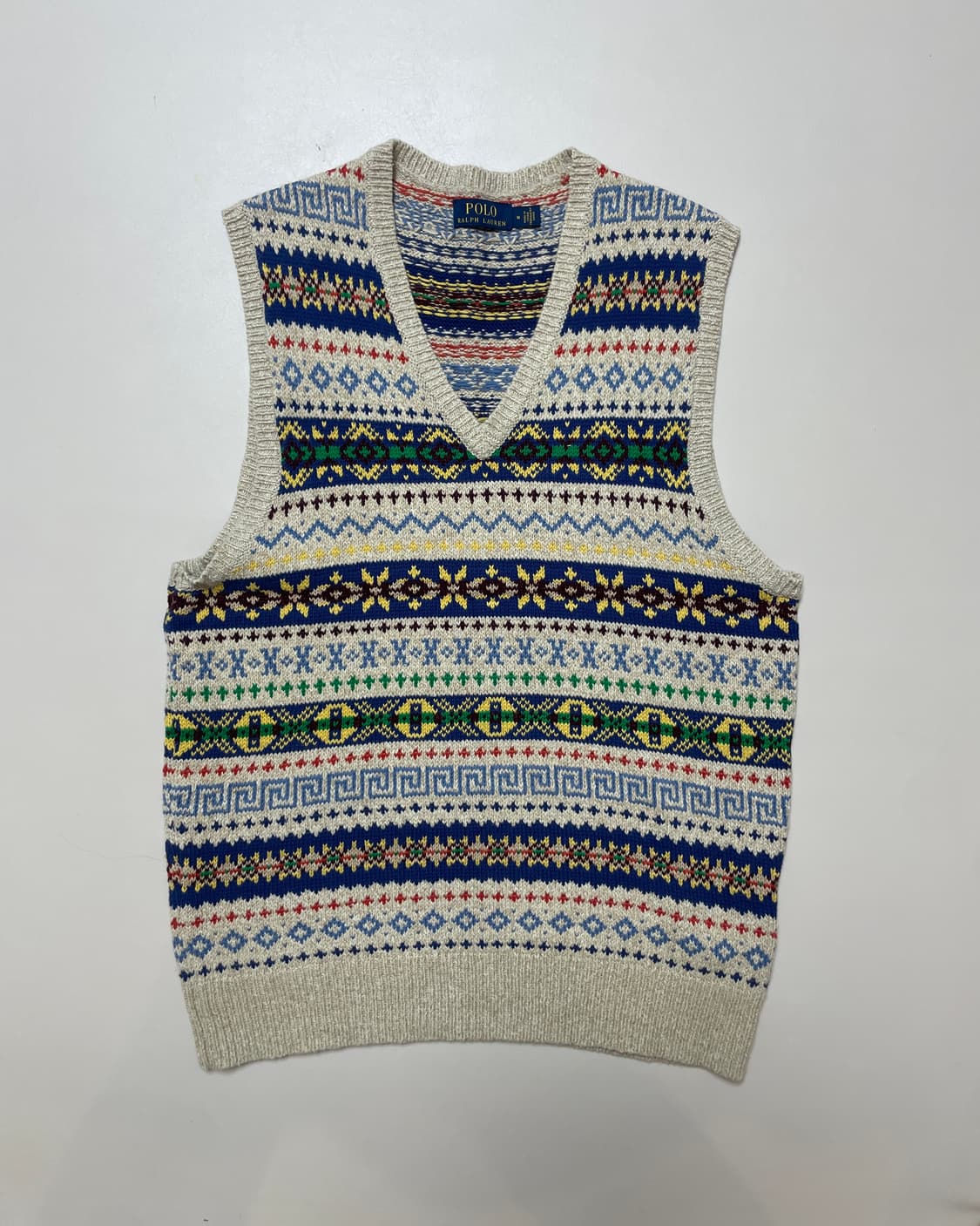 폴로 캐시미어 페어아일 베스트 상품이미지1