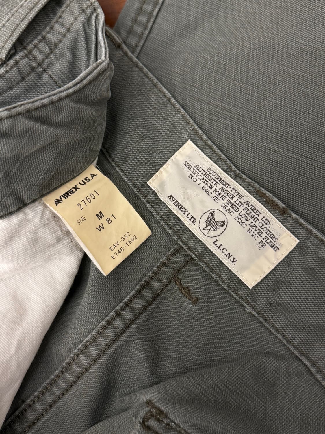 AVIREX USA military Cargo Pants 상품이미지7