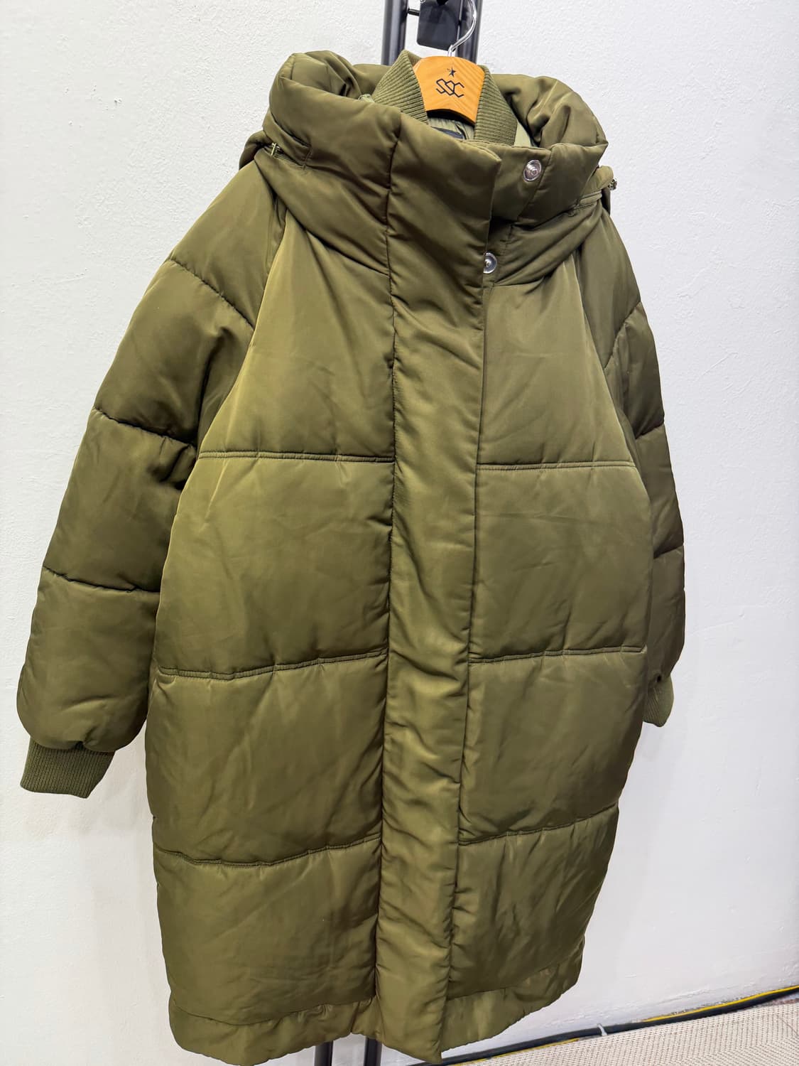 정품) 마쥬 여성 오버핏 이중패딩 36 상품이미지2