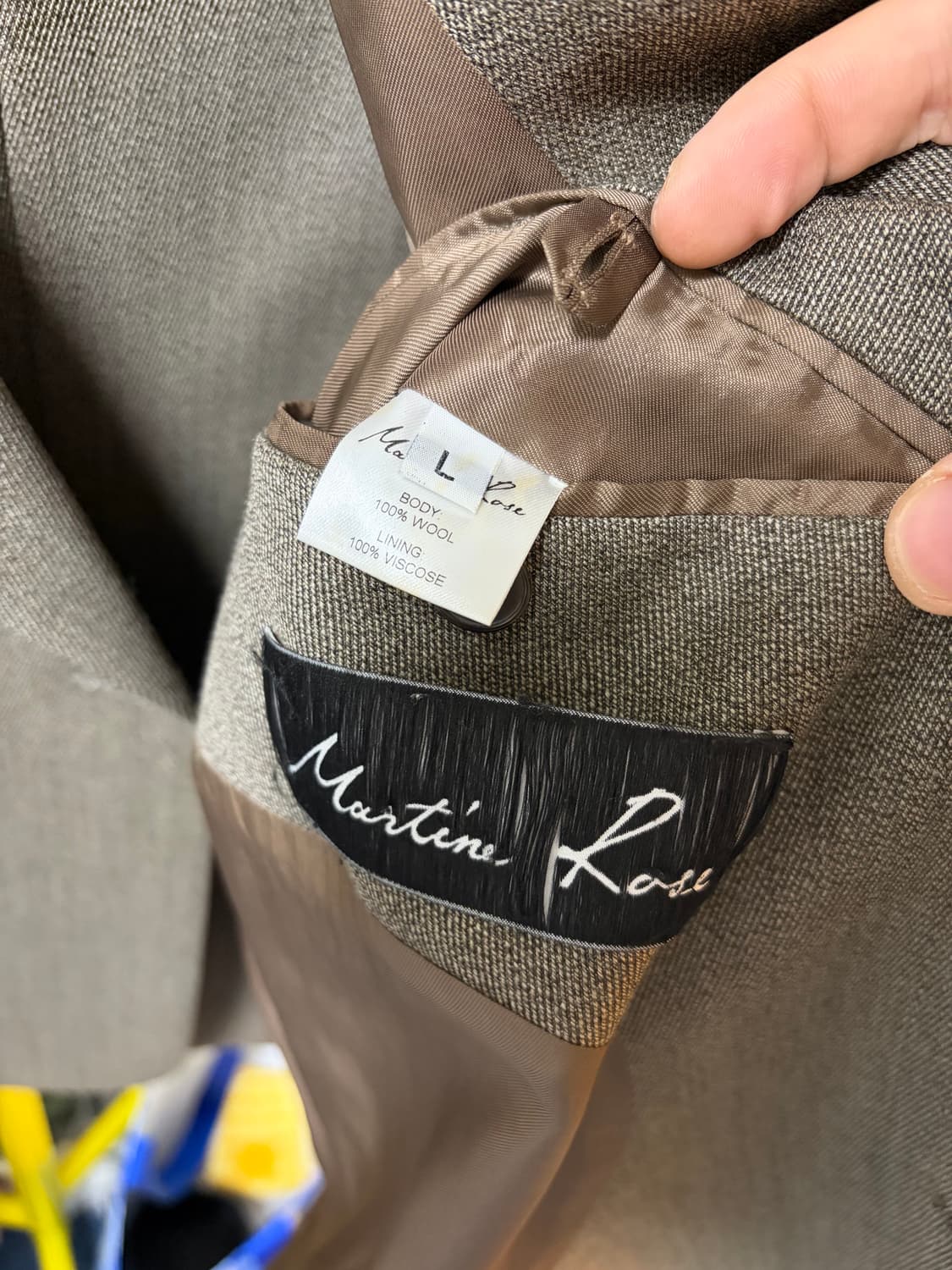 [셋업] 마틴로즈 19FW 트위스트 랩 숏버전 상품이미지4