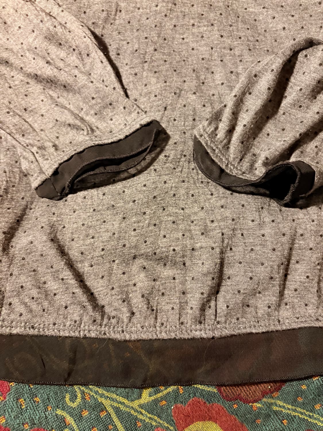 Grove dott sleeve  t-shirt  상품이미지3