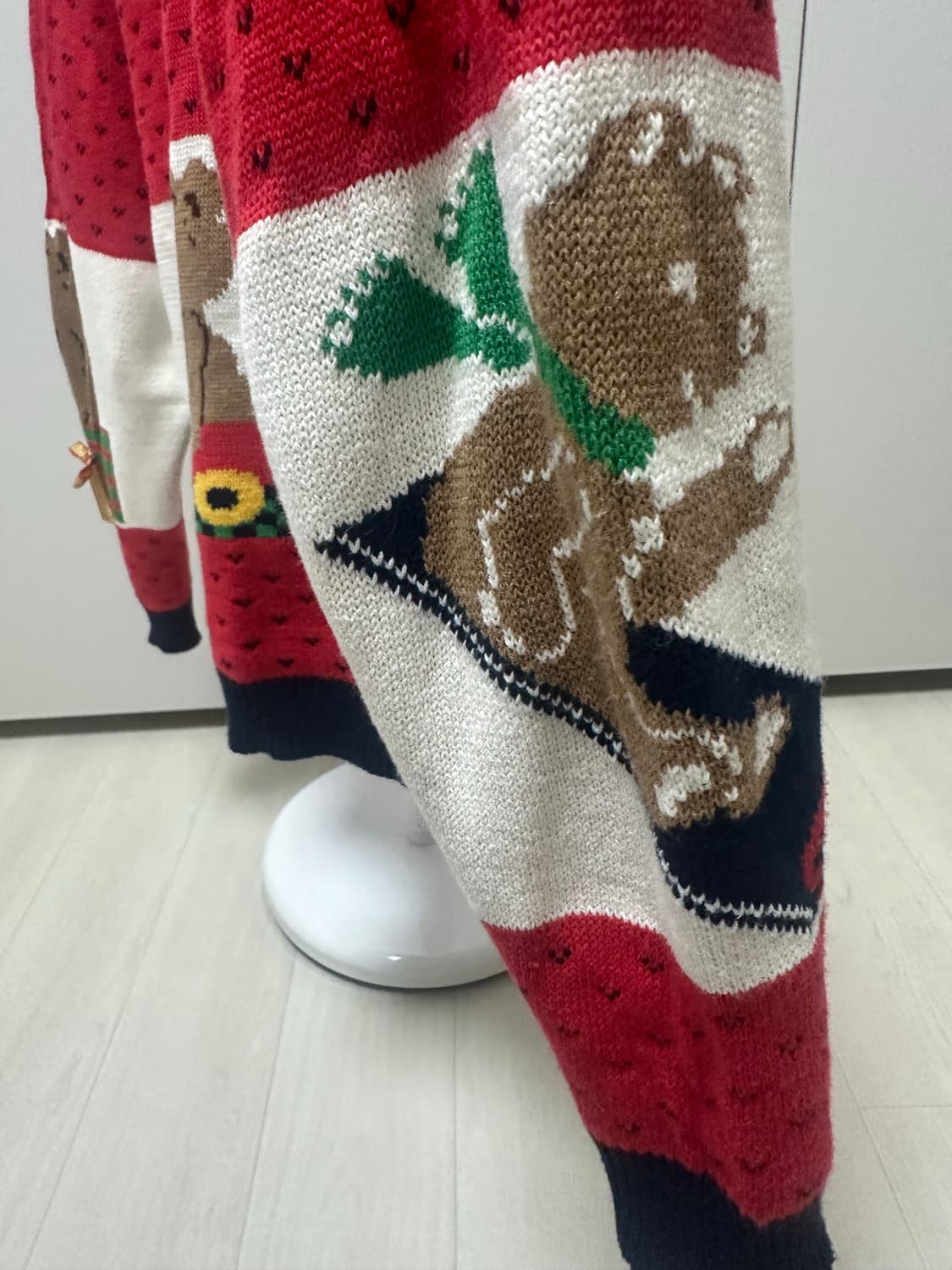 sweater loft 곰돌이 니트 가디건 상품이미지5