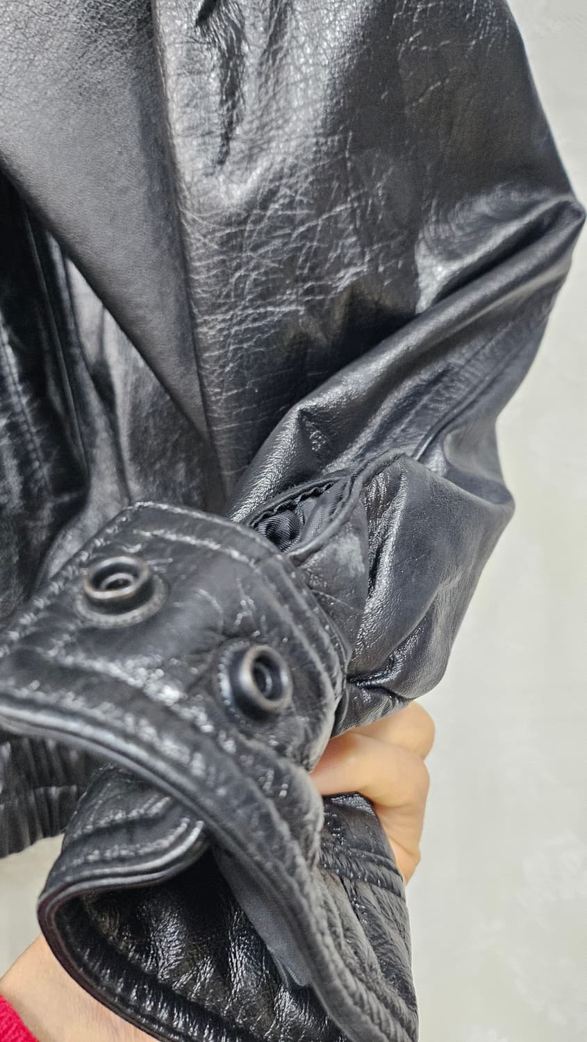 가죽 봄버 자켓 상품이미지8