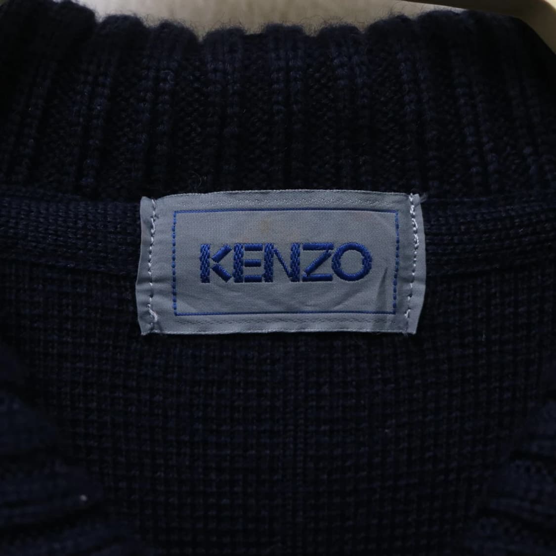 90'S KENZO 울 니트 집업 62012 상품이미지7