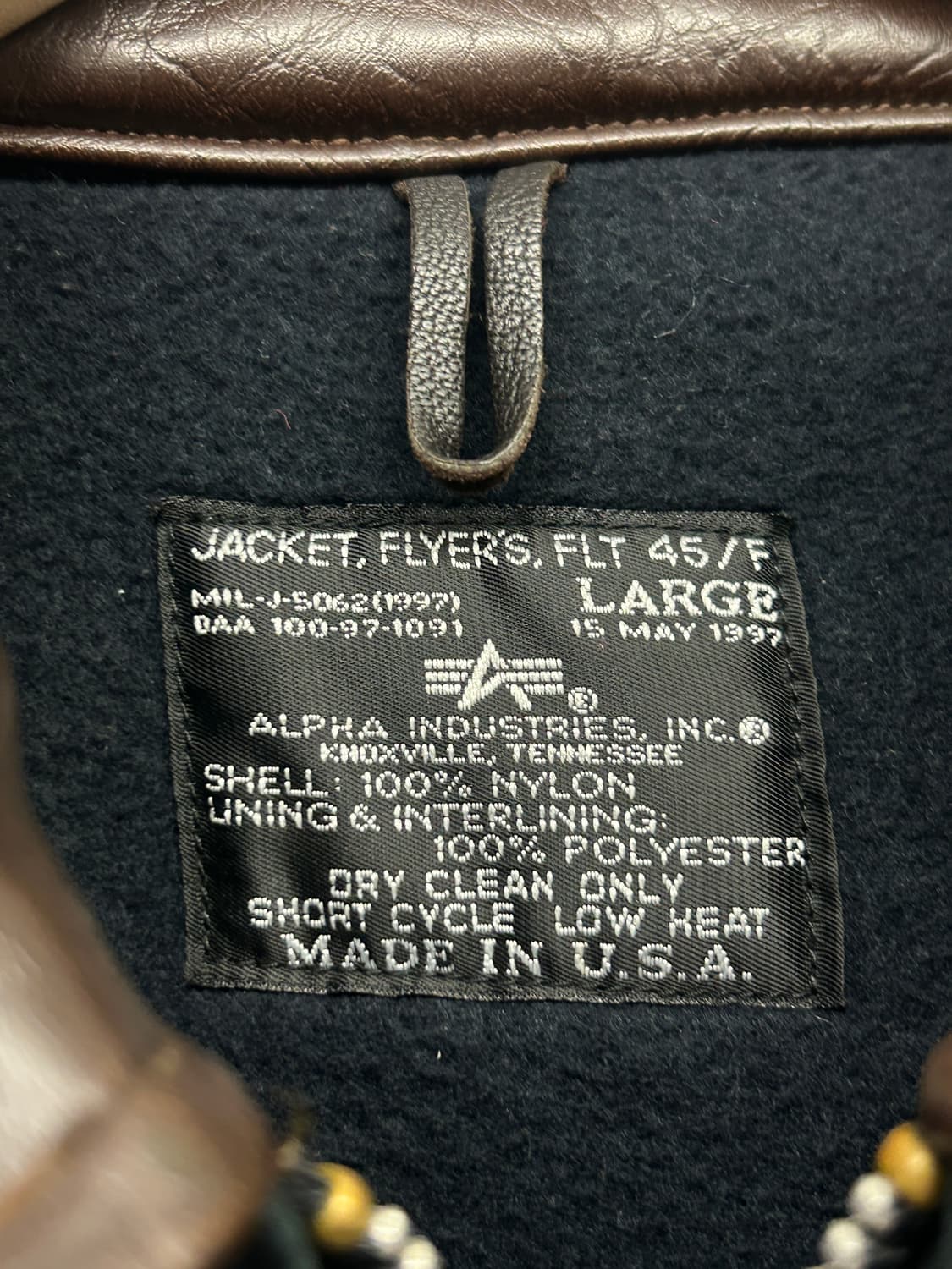 90s Alpha CWU-45 항공점퍼  상품이미지6