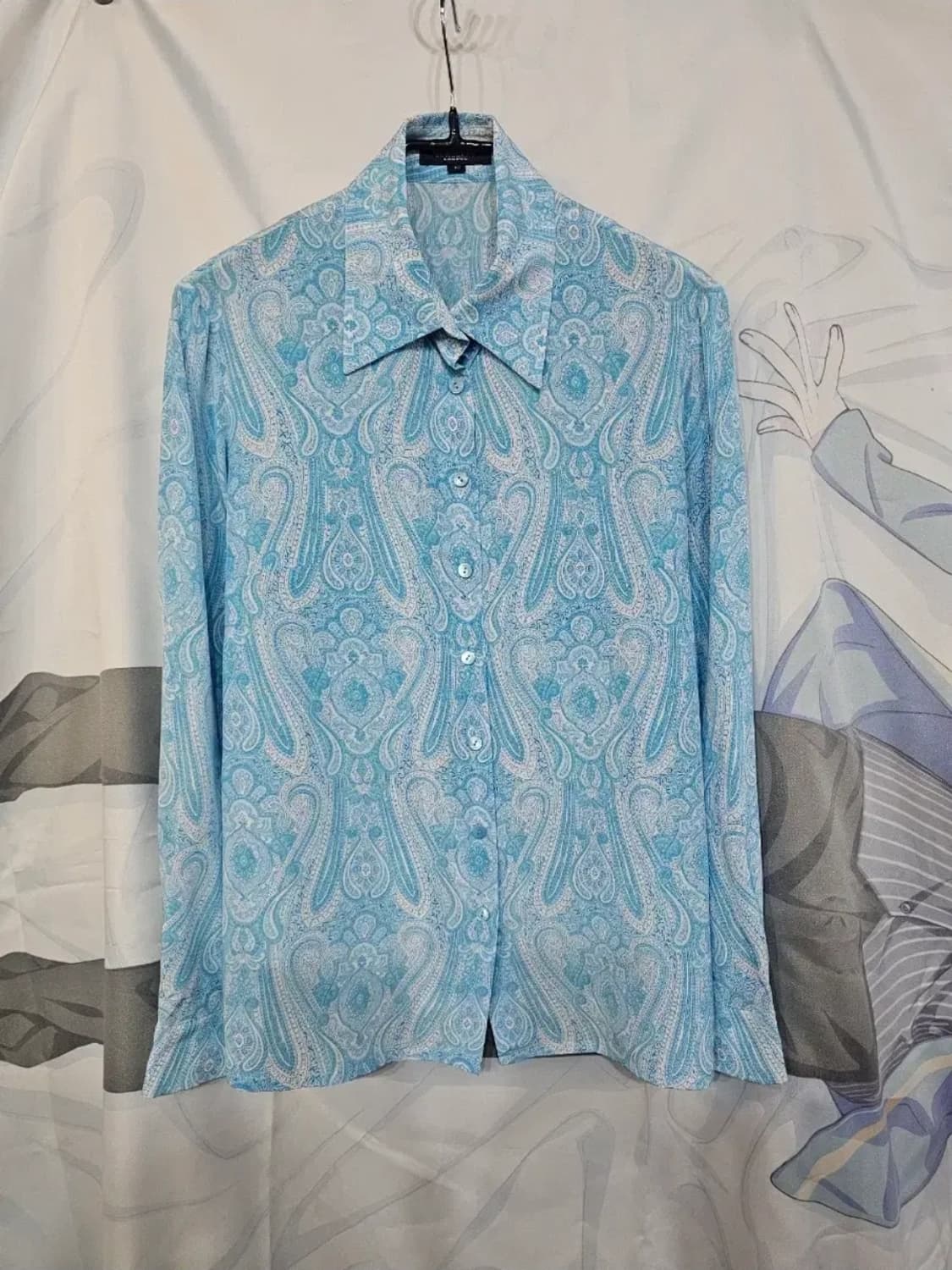 버버리  실크 블라우스 상품이미지5