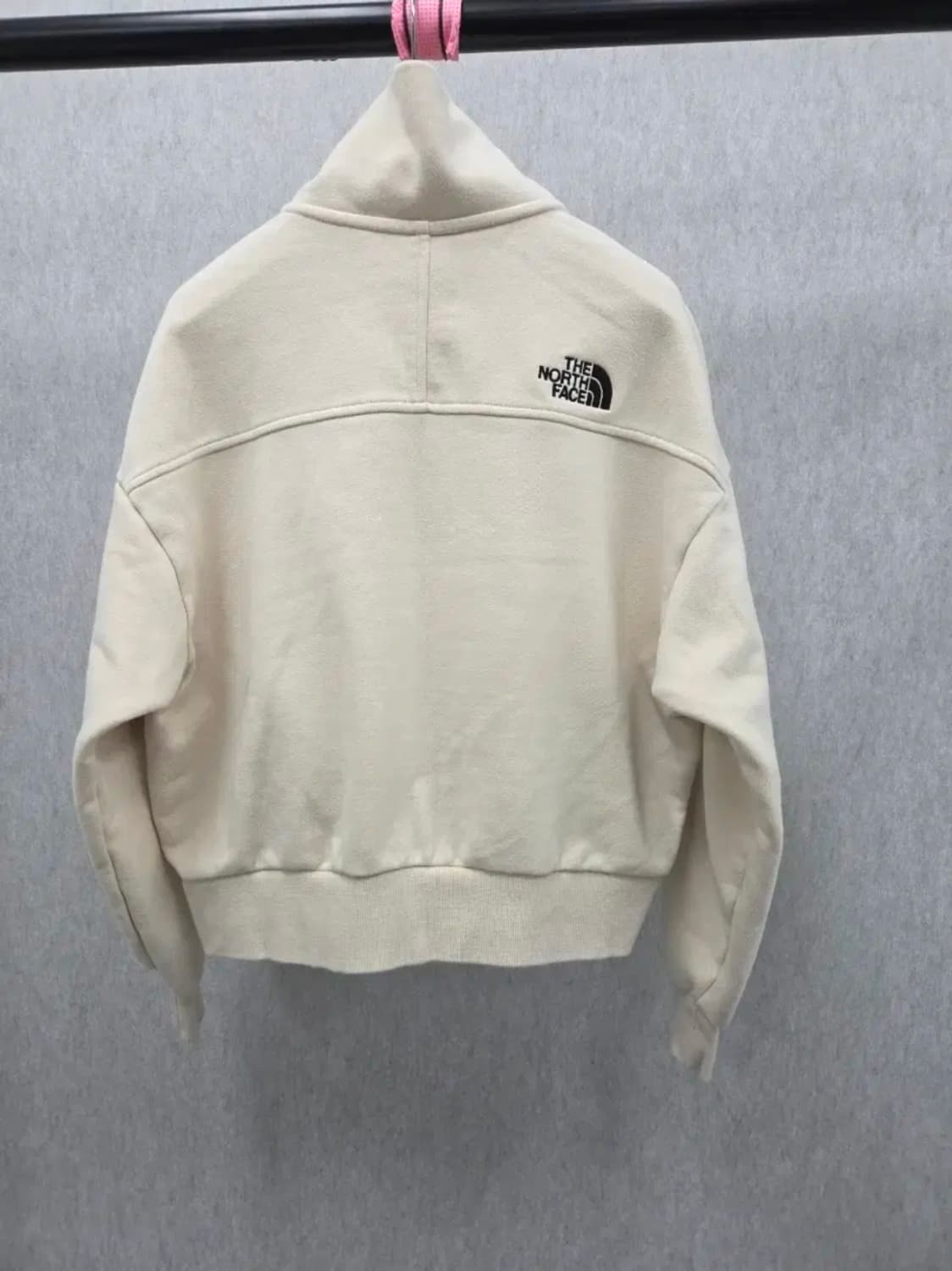 여성 92 노스페이스 반집업 크롭 긴팔 상품이미지6