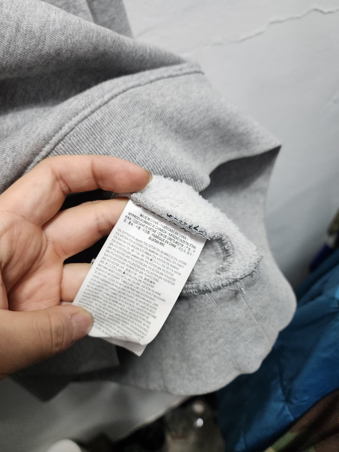 VANS 반스 빅로고 맨투맨 XL 상품이미지6