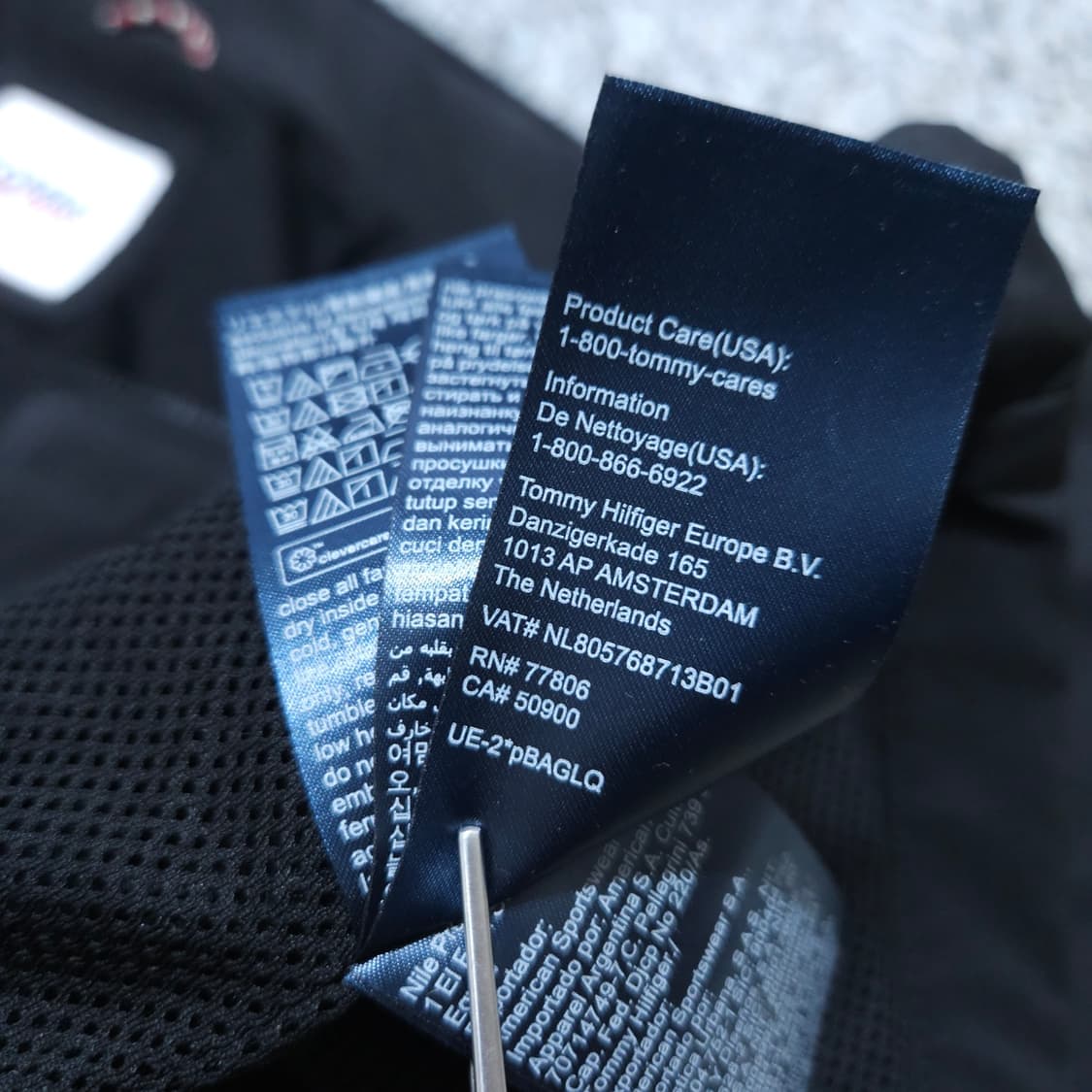 타미힐피거) XL 남자 타미진스 바람막이자켓 / 왕눈이샵 상품이미지10
