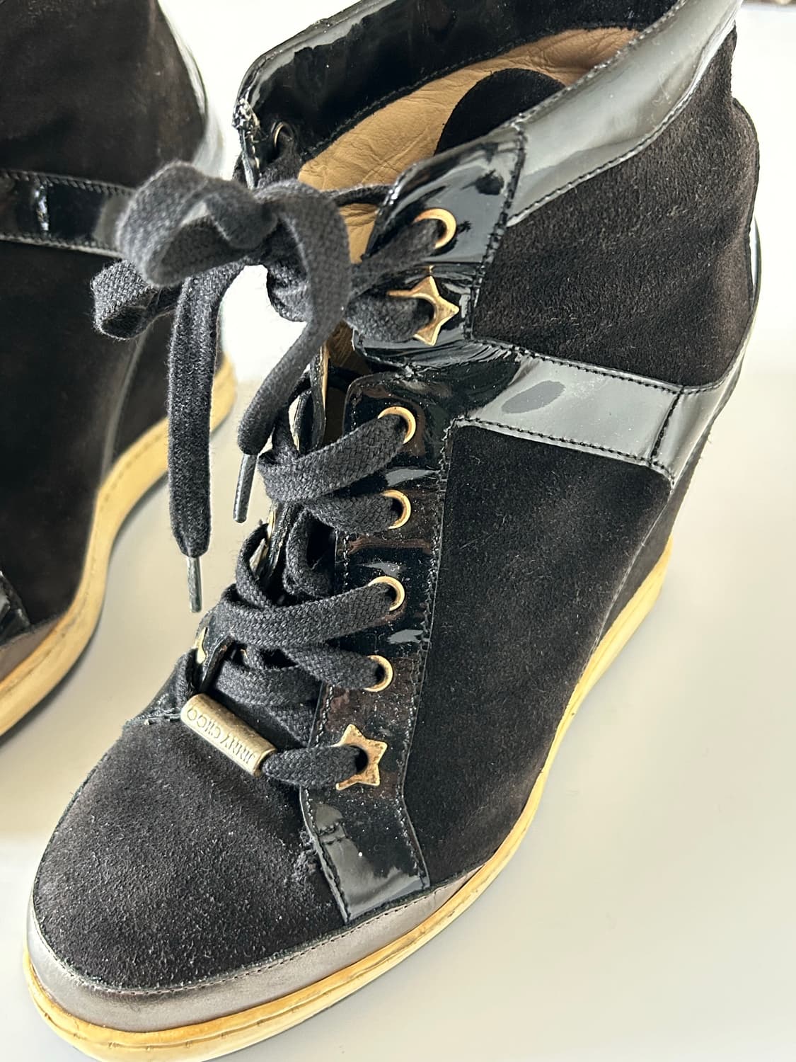 jimmychoo 웨지 스니커즈 힐 상품이미지3