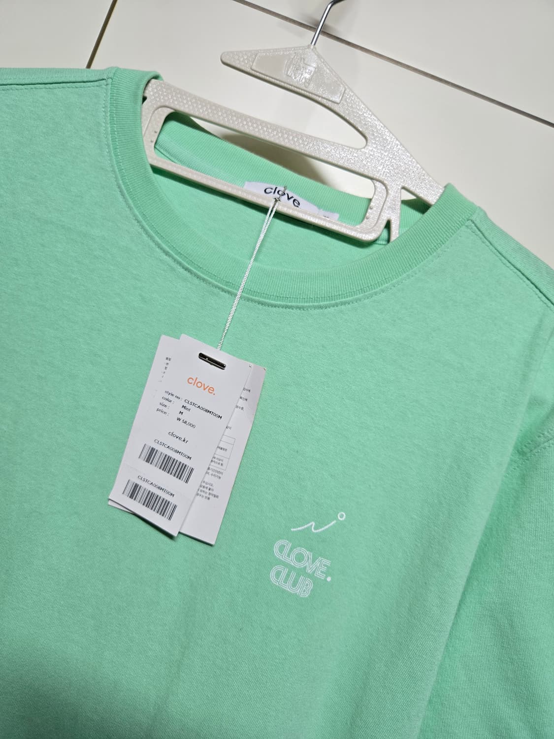 클로브(clove)새상품 반팔티 상품이미지2