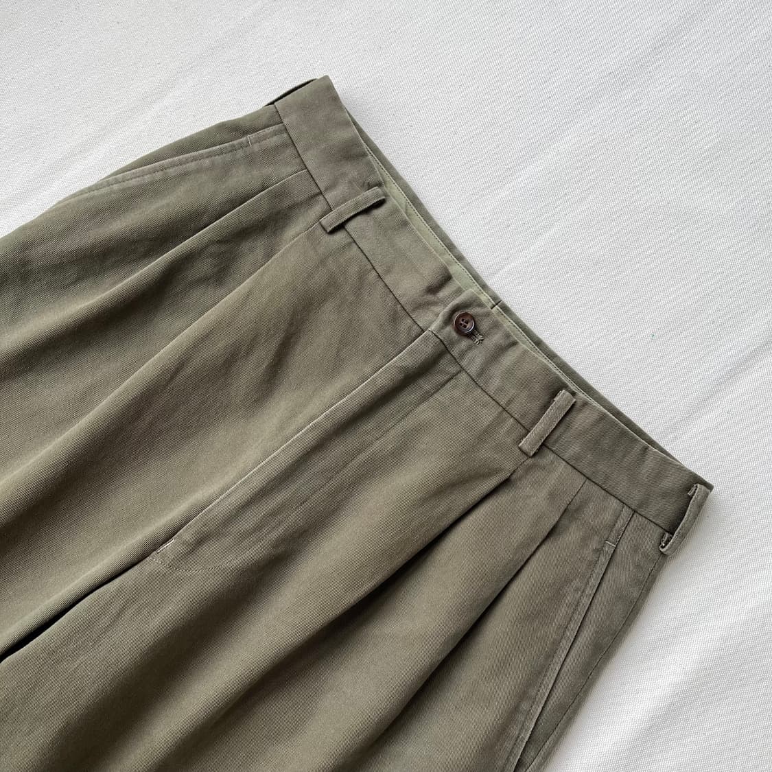 꼼데가르송옴므 1997 투턱 와이드 팬츠 (다나카 시기) 상품이미지2