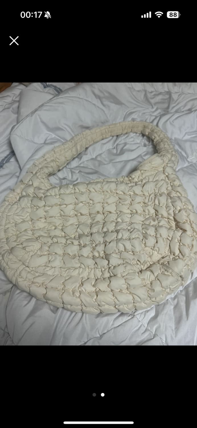 코스 퀼팅백 오버사이즈 상품이미지2