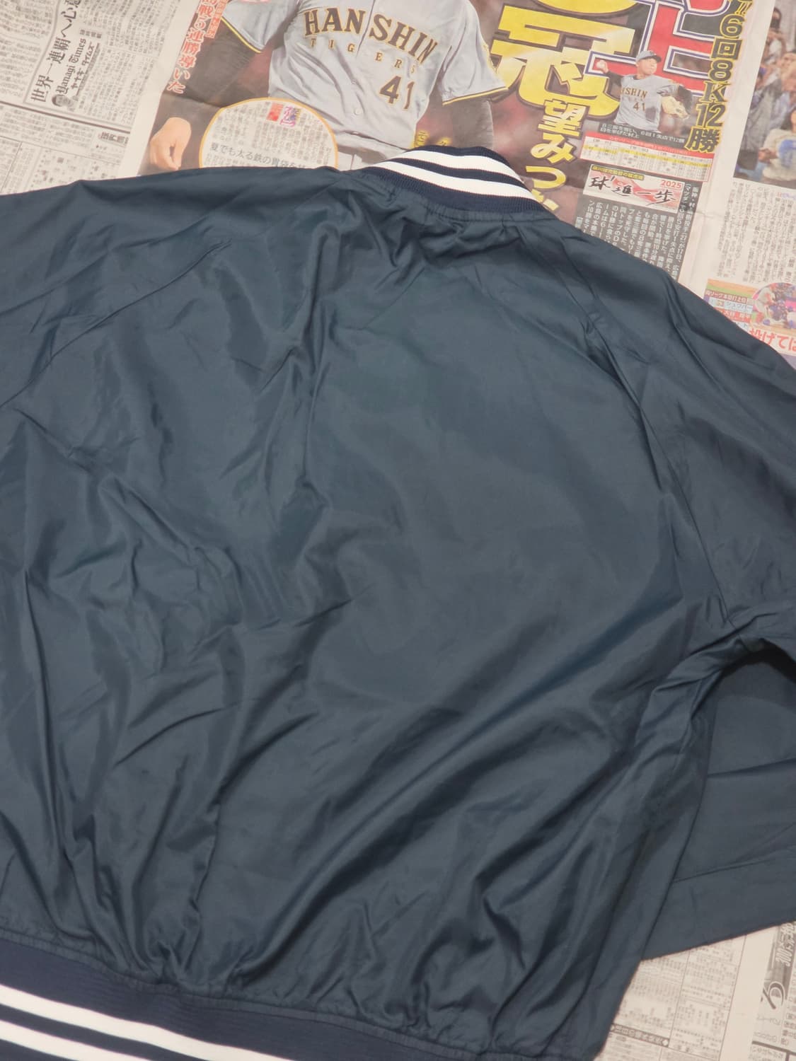 90's Chalk Line 바시티자켓 L 상품이미지4