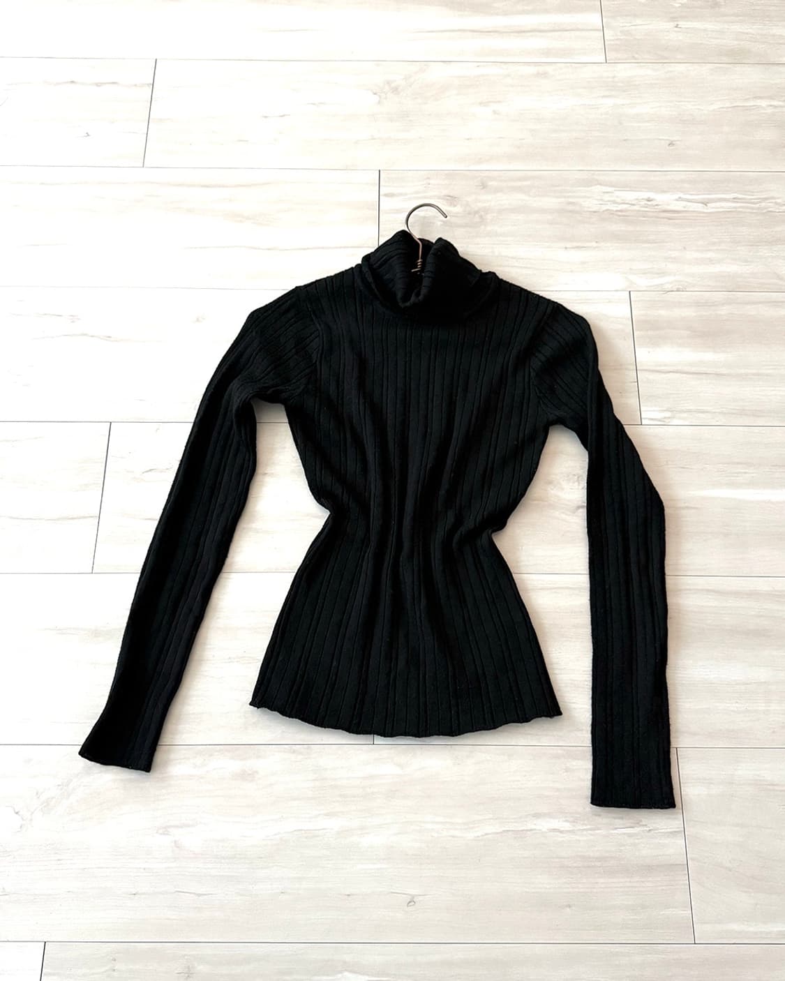 EGOIST Black knit top 상품이미지9
