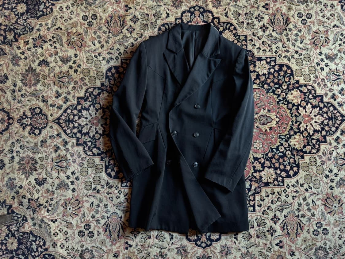 요지 야마모토 Y's 더블 브레스티드 코트 100~105 상품이미지3