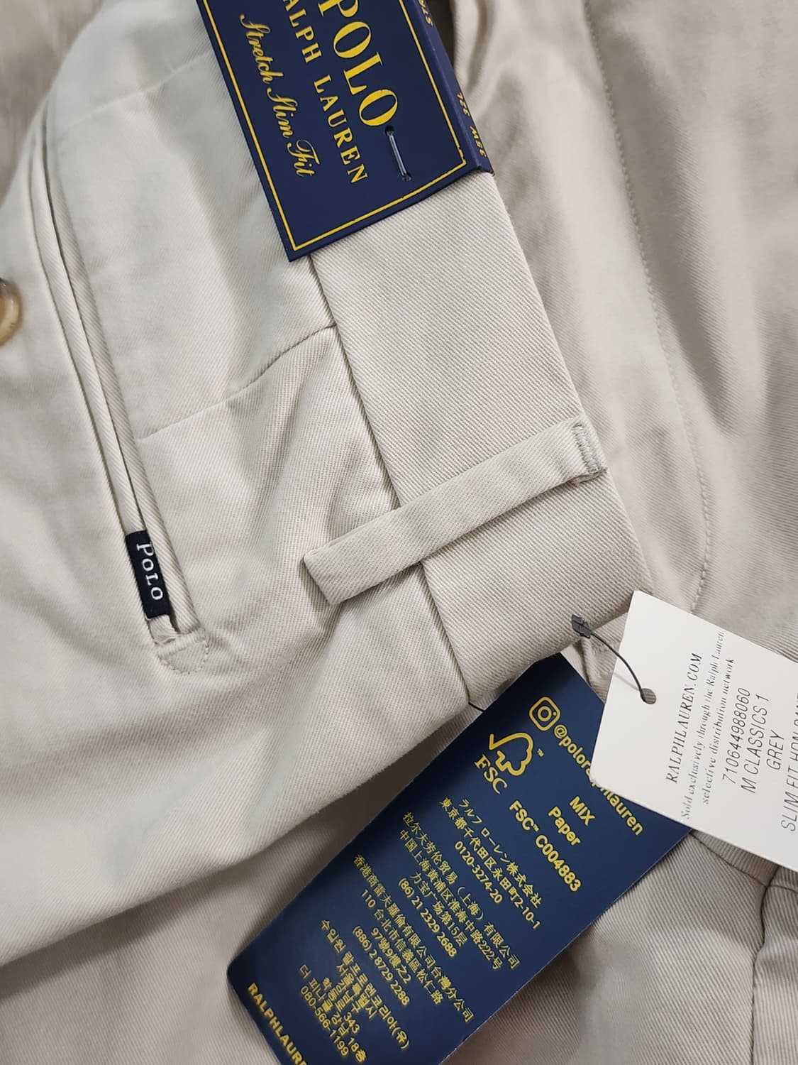 [새상품] 폴로 랄프로렌 스트레치 치노팬츠 35 상품이미지4