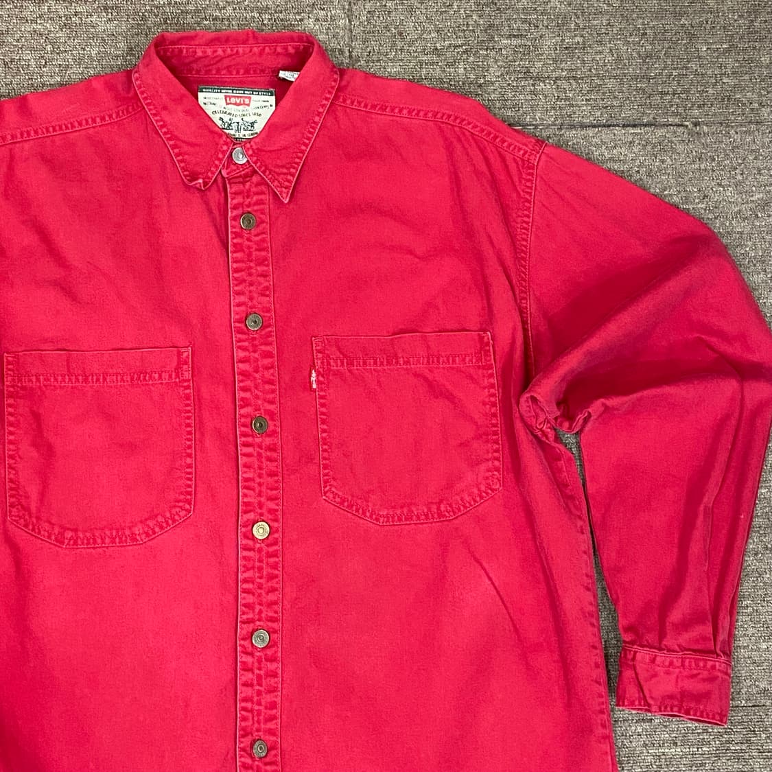 90‘s Levi’s 리바이스 데님 셔츠  상품이미지3
