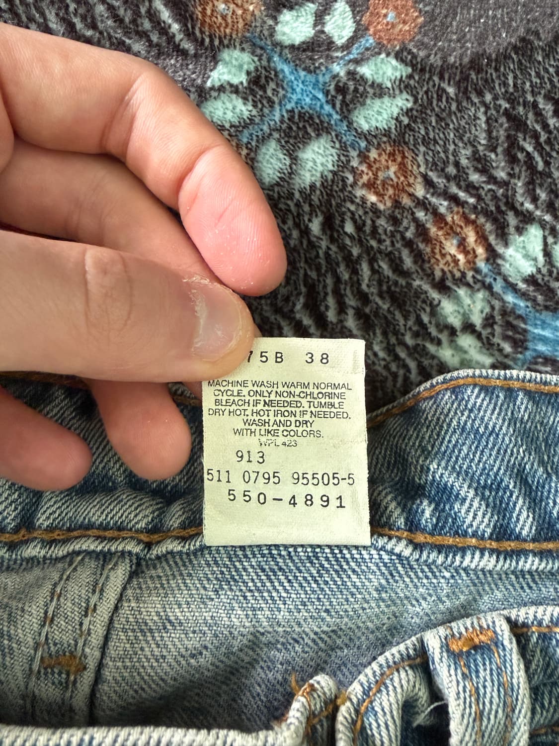 90s made in usa levis 550 38x32 상품이미지6