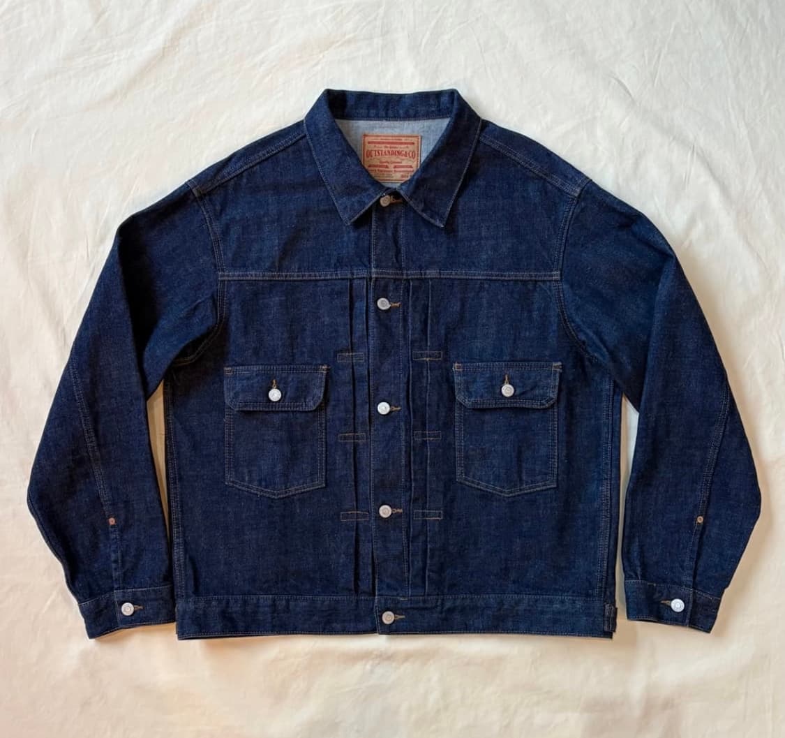 아웃스탠딩 셀비지 데님 자켓 42 상품이미지1