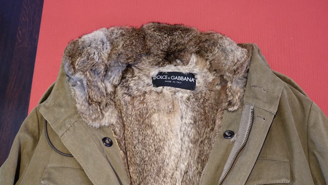 돌체앤가바나 리얼퍼 야상 아우터 상품이미지6